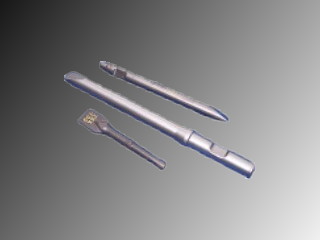 Spatenmeißel, Flachmeißel, Spitzmeißel