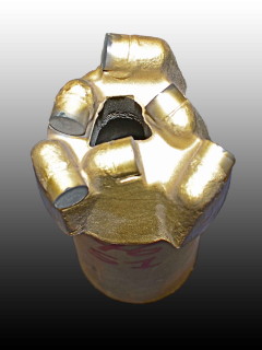 PCD Bohrkrone Typ S1 Detailaufnahme